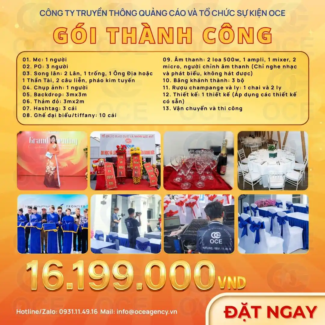 dịch vụ múa lân sư rồng, gói thành công, múa lân khai trương