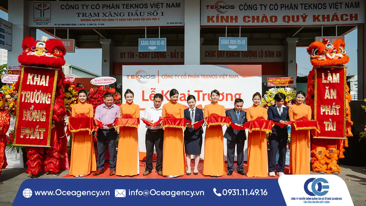 Dịch Vụ Tổ Chức Lễ Khai Trương Trọn Gói | OCE Agency