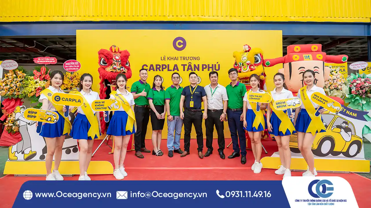 Dịch Vụ Tổ Chức Lễ Khai Trương Trọn Gói | OCE Agency