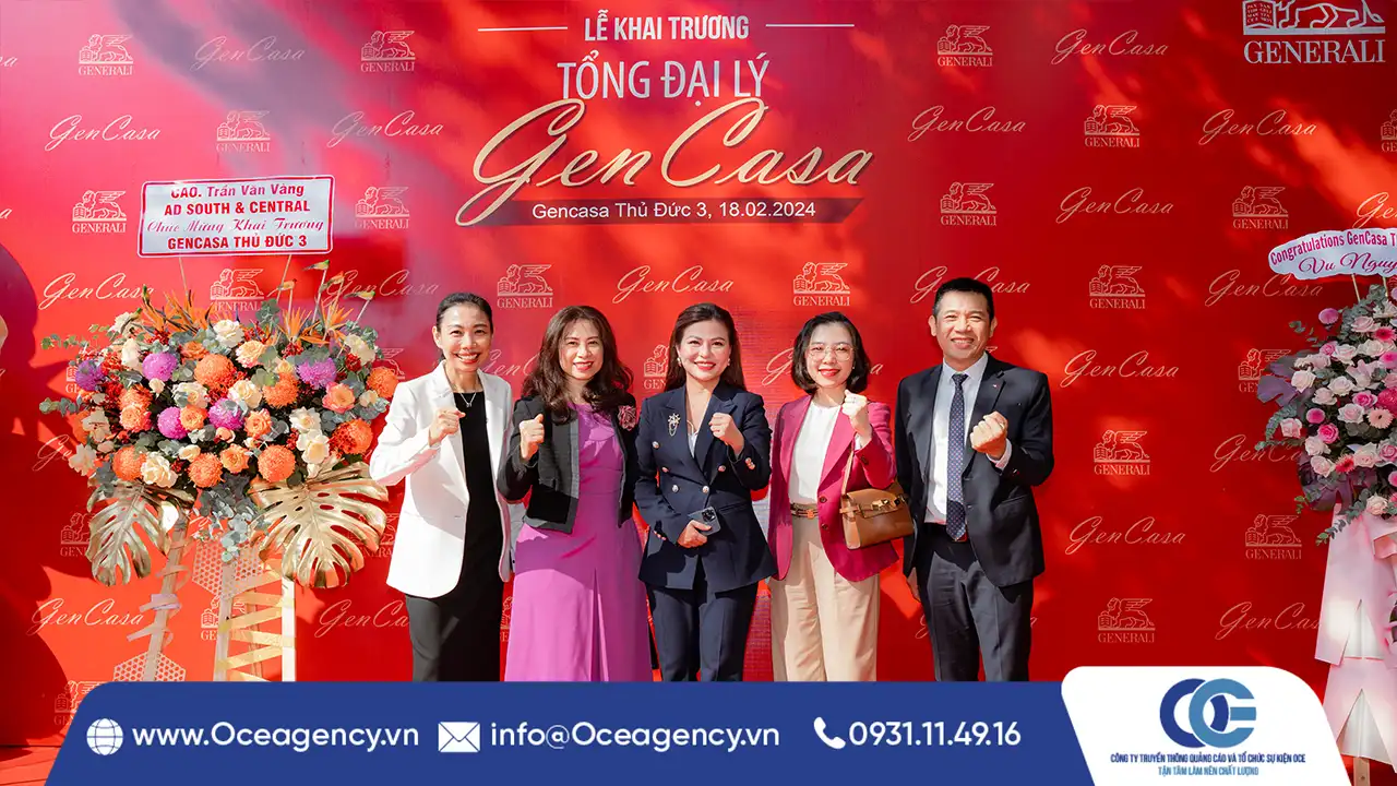 Dịch Vụ Tổ Chức Lễ Khai Trương Trọn Gói | OCE Agency
