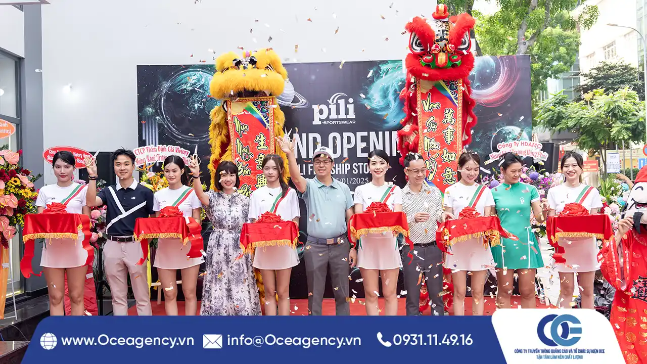 Dịch Vụ Tổ Chức Lễ Khai Trương Trọn Gói | OCE Agency