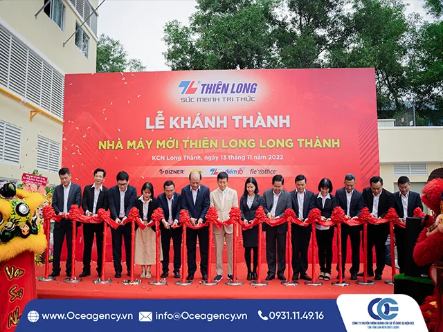 Tổ chức sự kiện lễ khánh thành