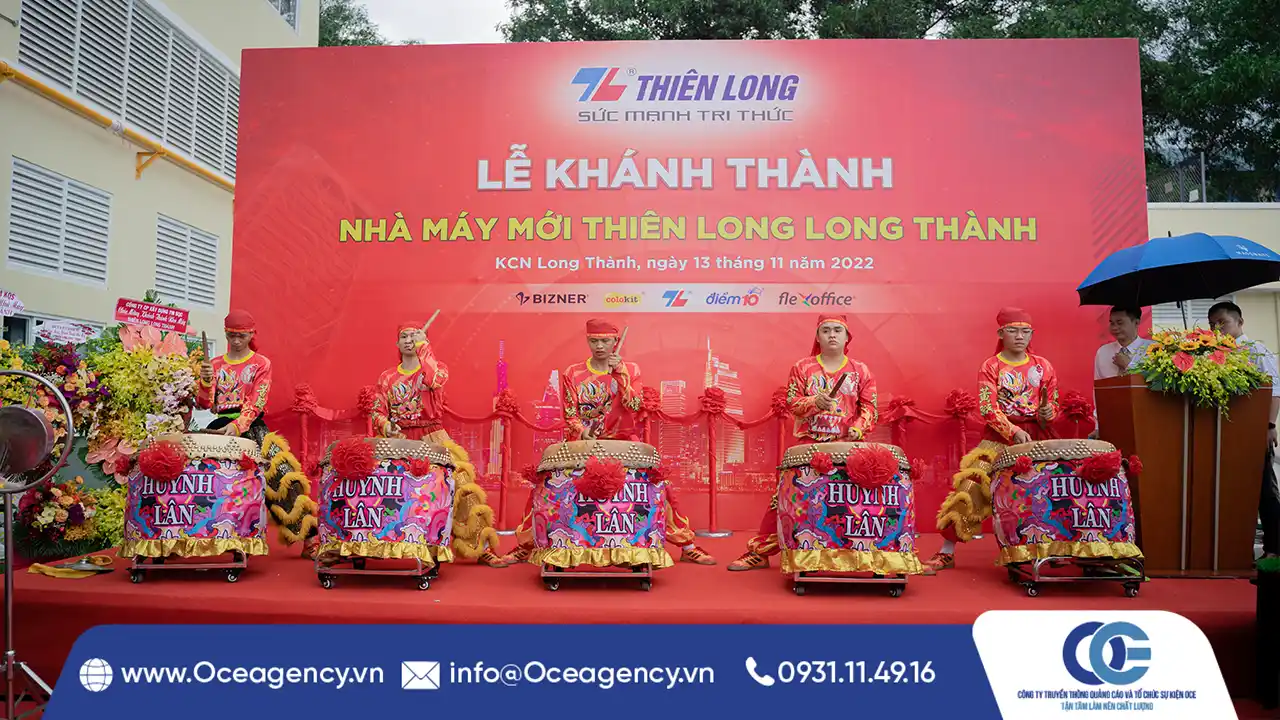 Tổ chức sự kiện lễ khánh thành