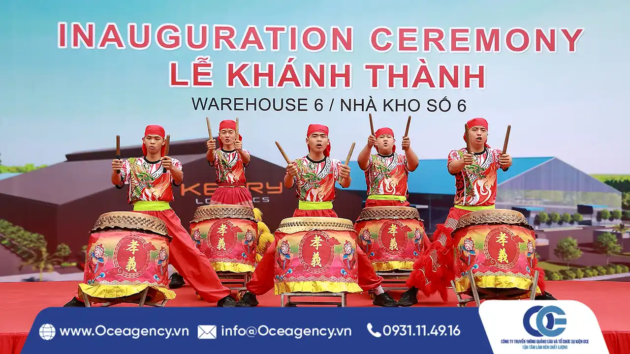 Tổ chức sự kiện lễ khánh thành