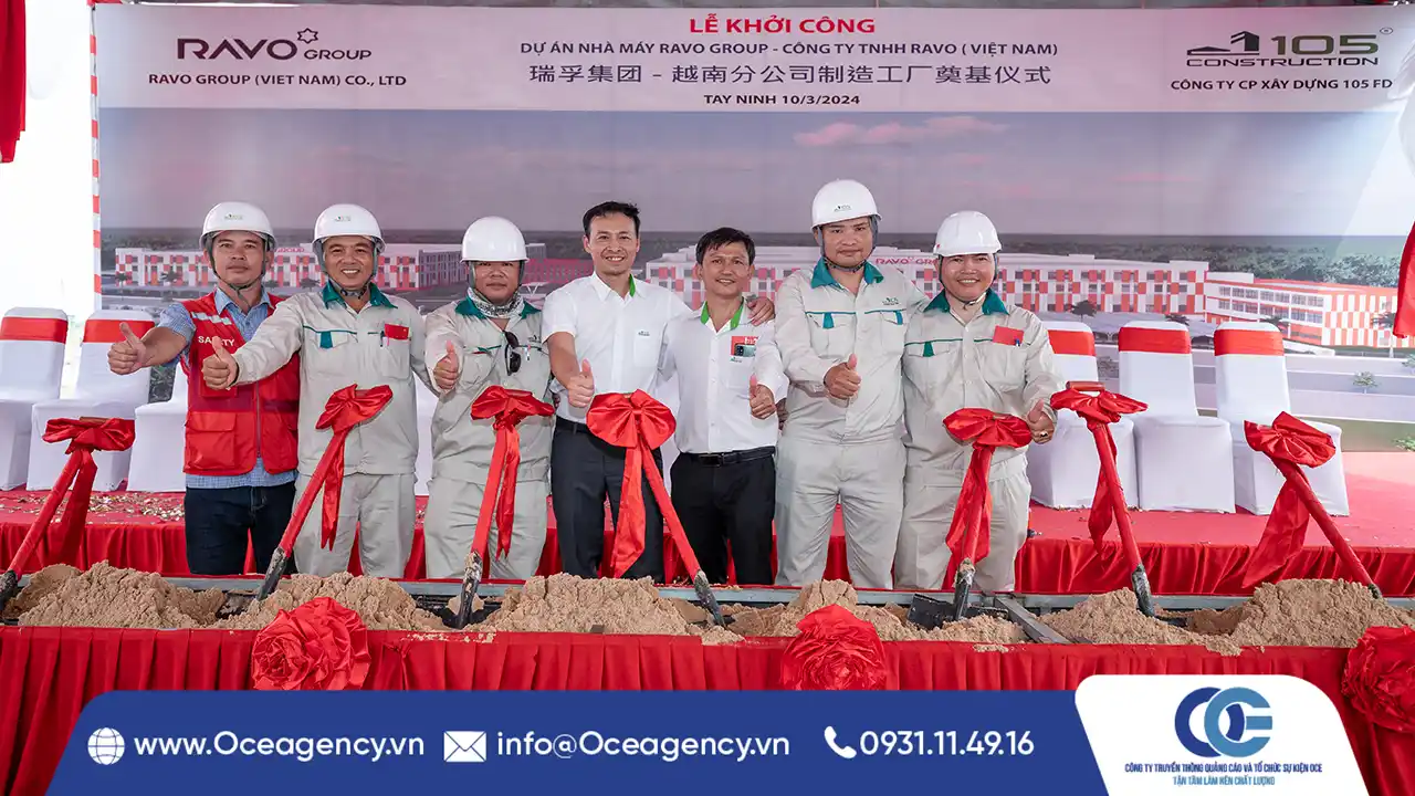 Tổ Chức Sự Kiện Lễ Khởi Công