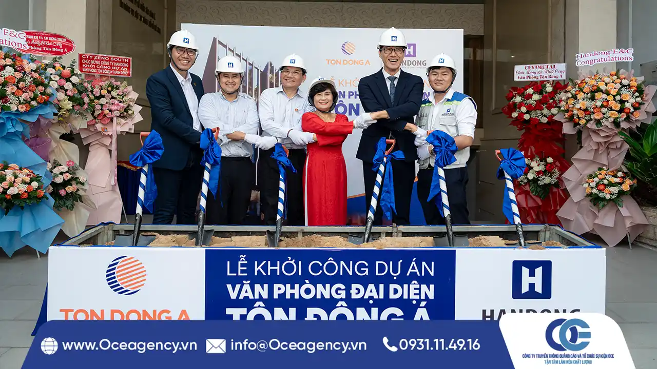 Tổ Chức Sự Kiện Lễ Khởi Công