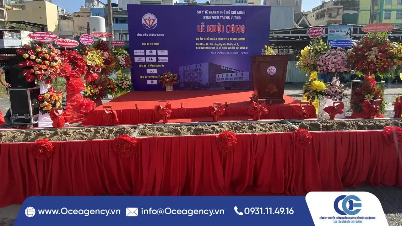 Tổ Chức Lễ Khởi Công - Động Thổ