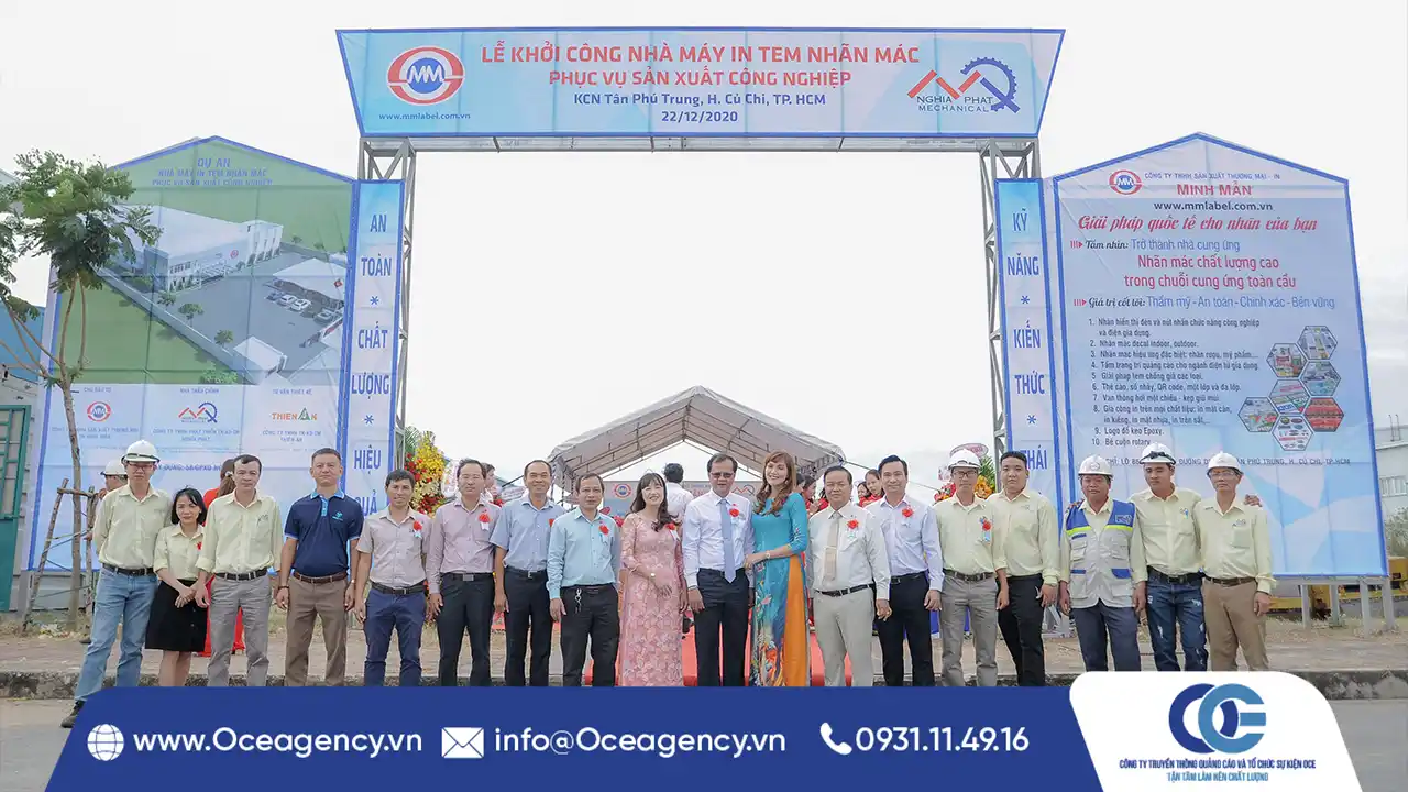 Tổ Chức Sự Kiện Lễ Khởi Công