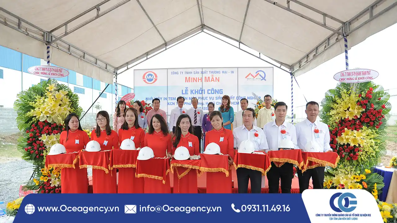 Tổ Chức Sự Kiện Lễ Khởi Công
