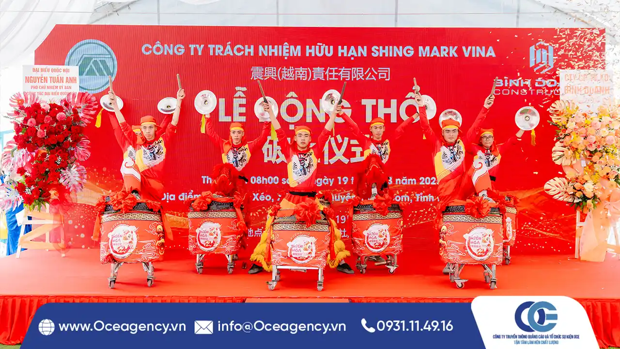 Tổ Chức Sự Kiện Lễ Động Thổ