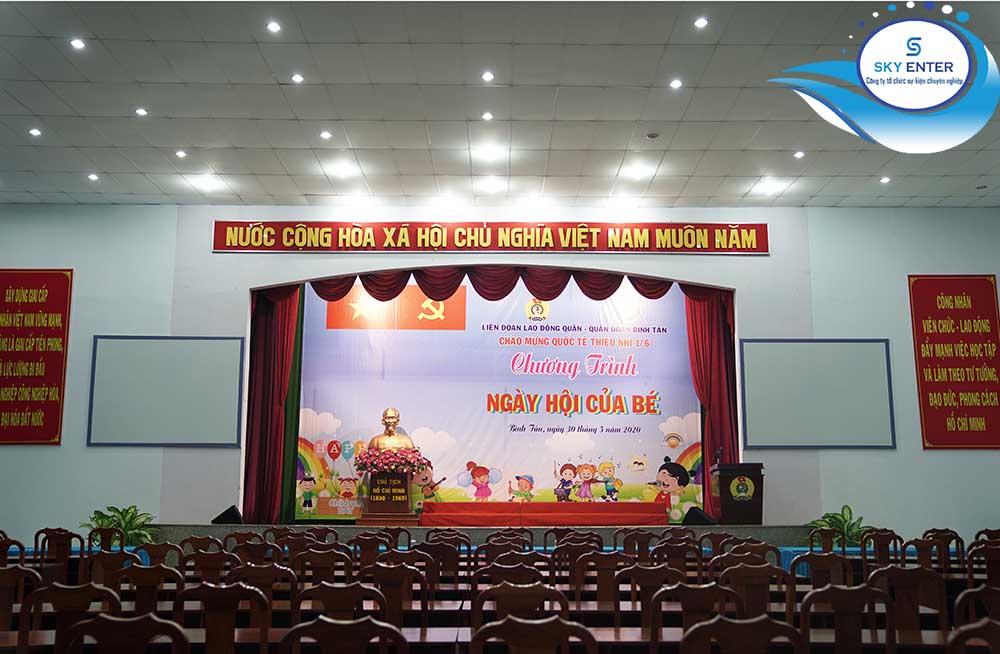 TỔ CHỨC SỰ KIỆN NGÀY HỘI CỦA BÉ TẠI BÌNH TÂN