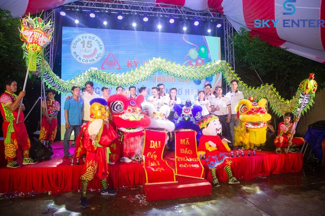 Tổ chức sự kiện lễ kỷ niệm th&agrave;nh lập c&ocirc;ng ty Điện Cơ H&agrave; Nội