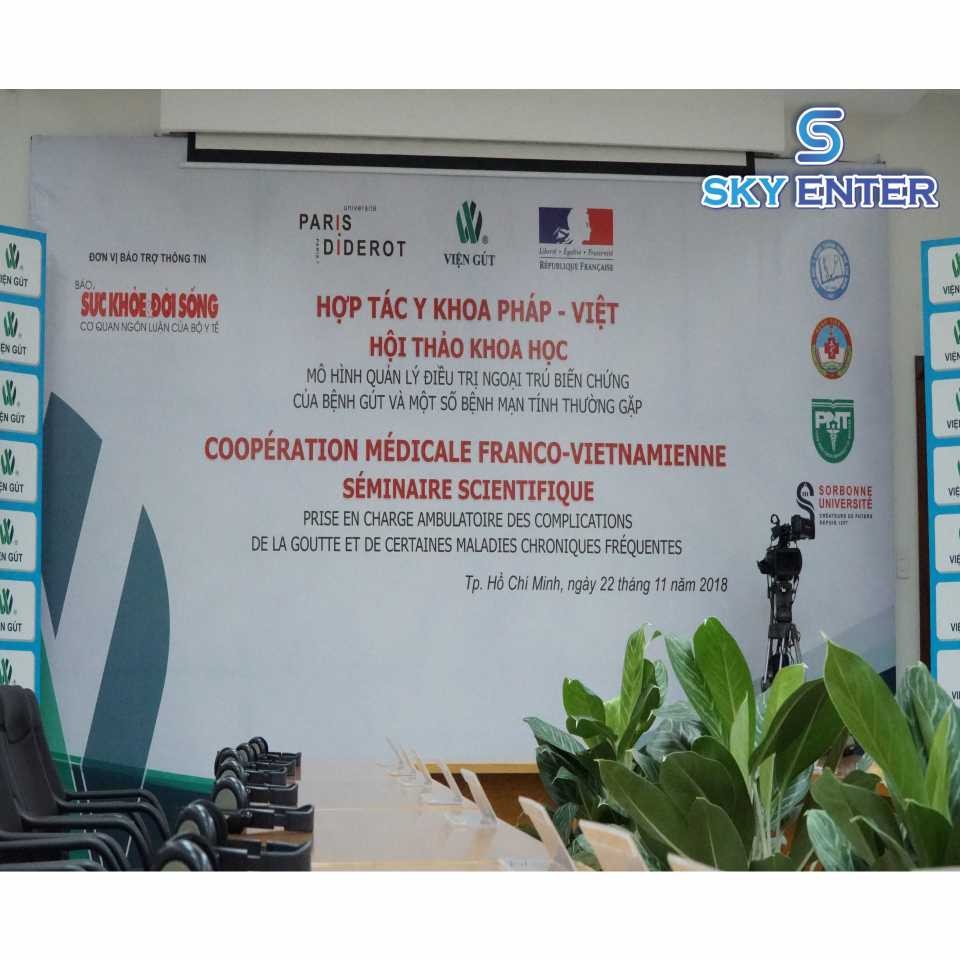 Tổ chức Sự kiện Hội thảo Khoa học Viện Gút