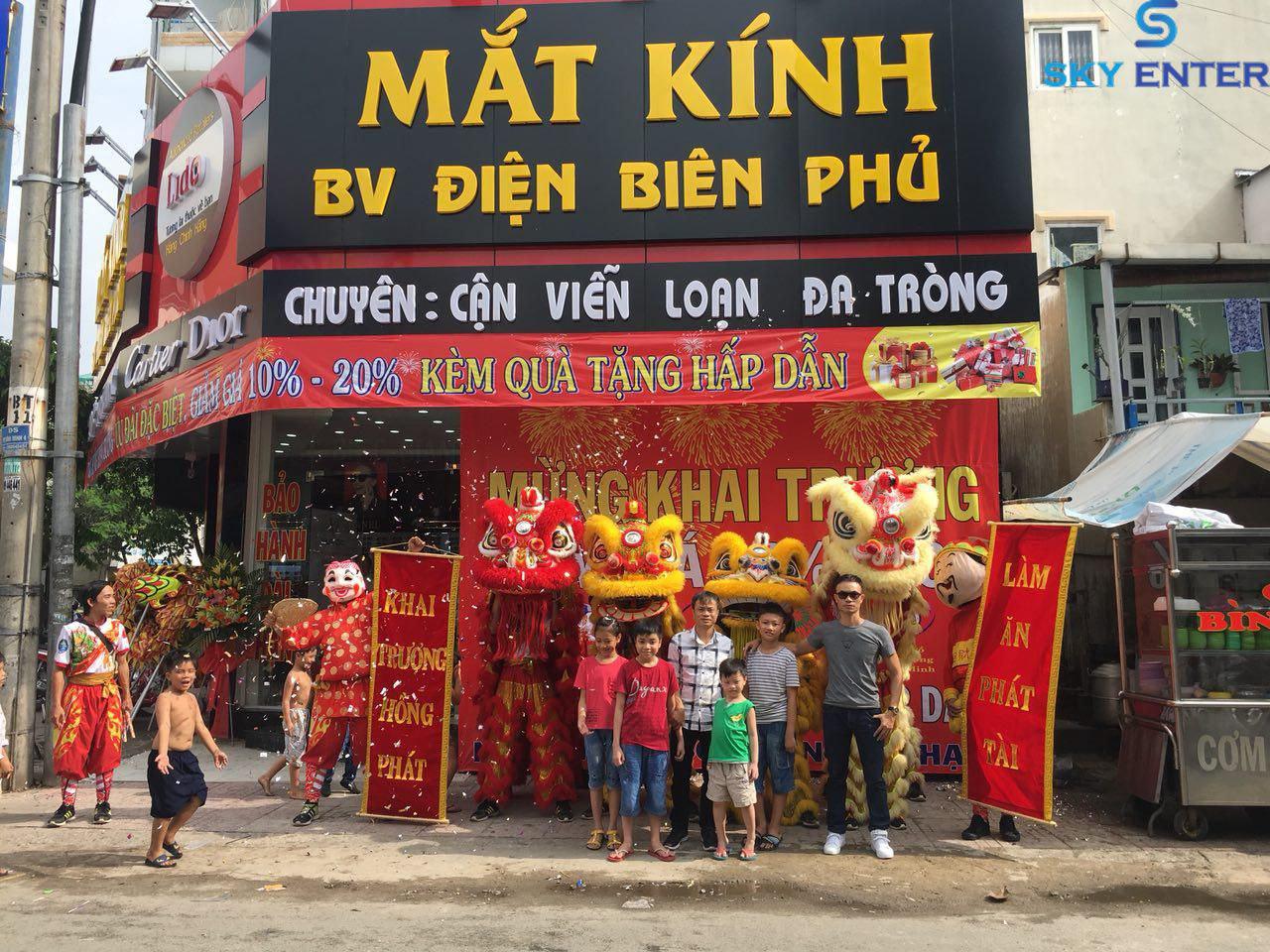 Tổ chức khai trương cửa hàng mắt kính BV Điện Biên Phủ Q8