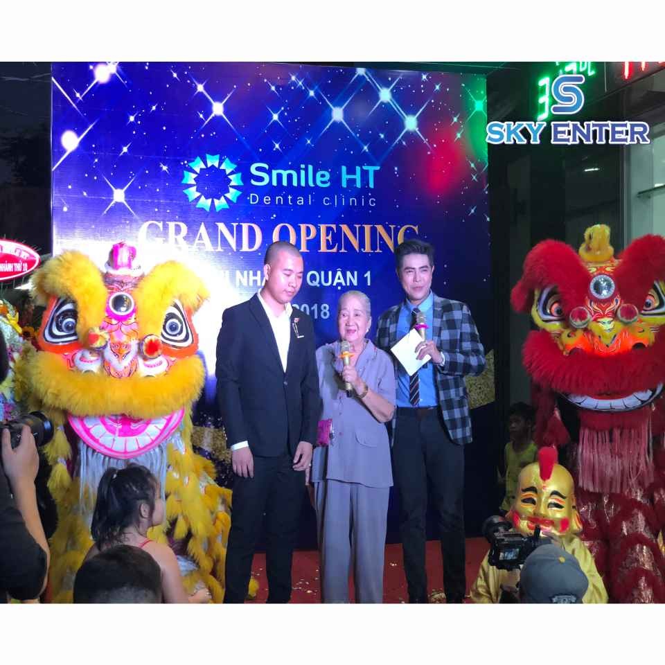 Tổ Chức Sự Kiện Khai Trương Nha Khoa Smile HT
