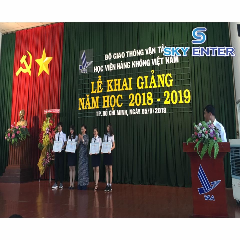 Cho Thuê Thiết Bị Tổ Chức Khai Giảng Học Viện Hàng Không