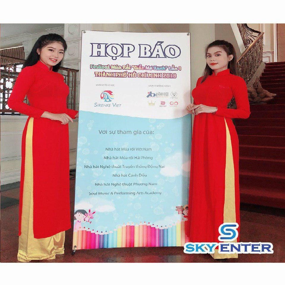Cho Thuê PG Họp Báo Festival Múa Rối Giấc Mơ Xanh Lần 1