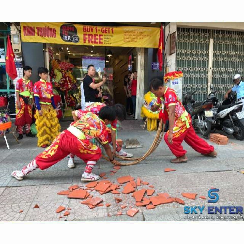 Cung Cấp Cho Thuê Xiếc Khai Trương Kungfu Tea