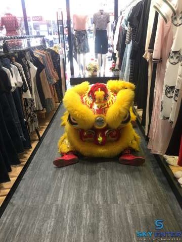 Cung Cấp Đo&agrave;n L&acirc;n Sư Rồng Khai Trương Mega Fashion