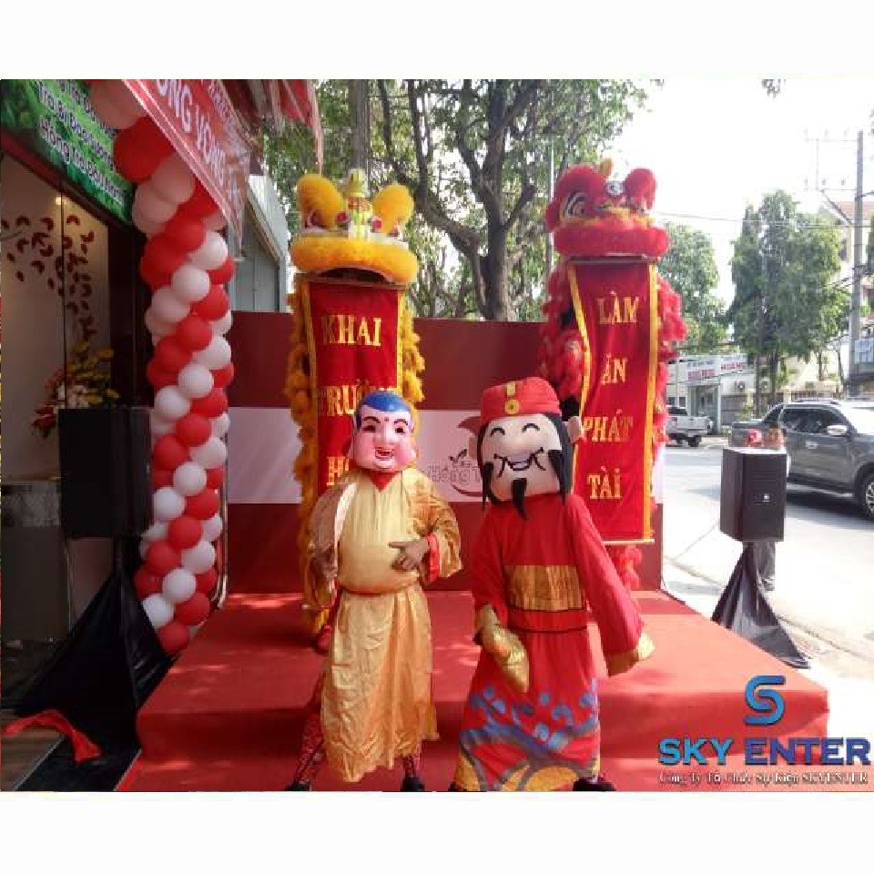 Cung Cấp Cho Thuê Lân Sư Rồng Khai Trương Vua Hồng Trà