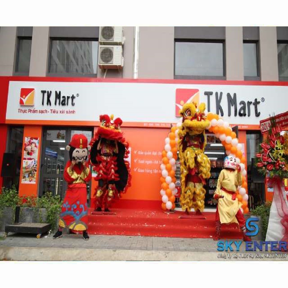 Cung Cấp Cho Thuê Lân Sư Rồng Khai Trương TK Mart