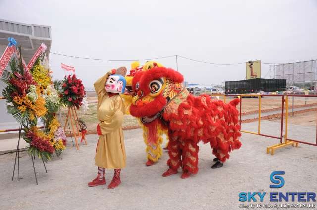 Cho Thu&ecirc; Đo&agrave;n L&acirc;n Sư Rồng Lễ Khởi C&ocirc;ng A&E