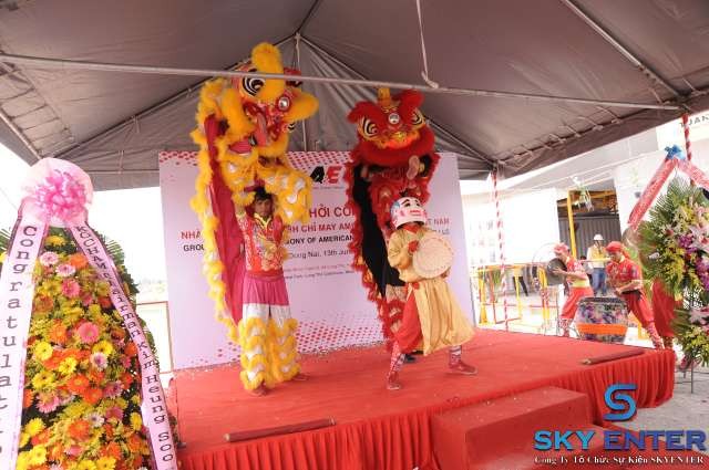 Cho Thu&ecirc; Đo&agrave;n L&acirc;n Sư Rồng Lễ Khởi C&ocirc;ng A&E