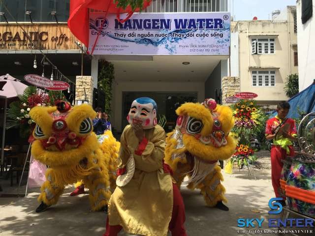 Cho Thu&ecirc; Đo&agrave;n L&acirc;n Sư Rồng Khai Trương Kangen Water