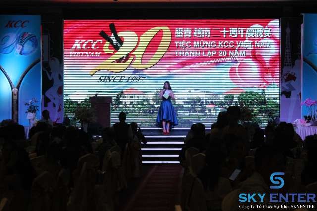 Cho Thu&ecirc; MC Kỷ Niệm 20 Năm Th&agrave;nh Lập C&ocirc;ng Ty KCC