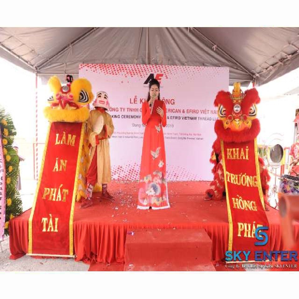 Cung Cấp Cho Thuê MC Lễ Khởi Công A&E