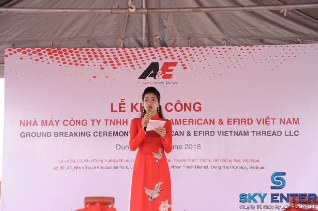 Cung Cấp Cho Thuê MC Lễ Khởi Công A&E