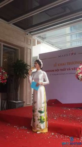 Cung Cấp Cho Thuê MC Khai Trương Showroom Maxstar