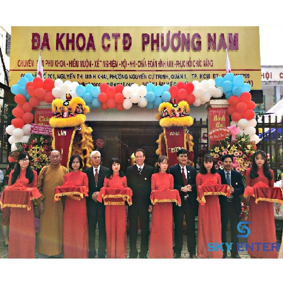 Khai Trương Phòng Khám Chữ Thập Đỏ Phương Nam