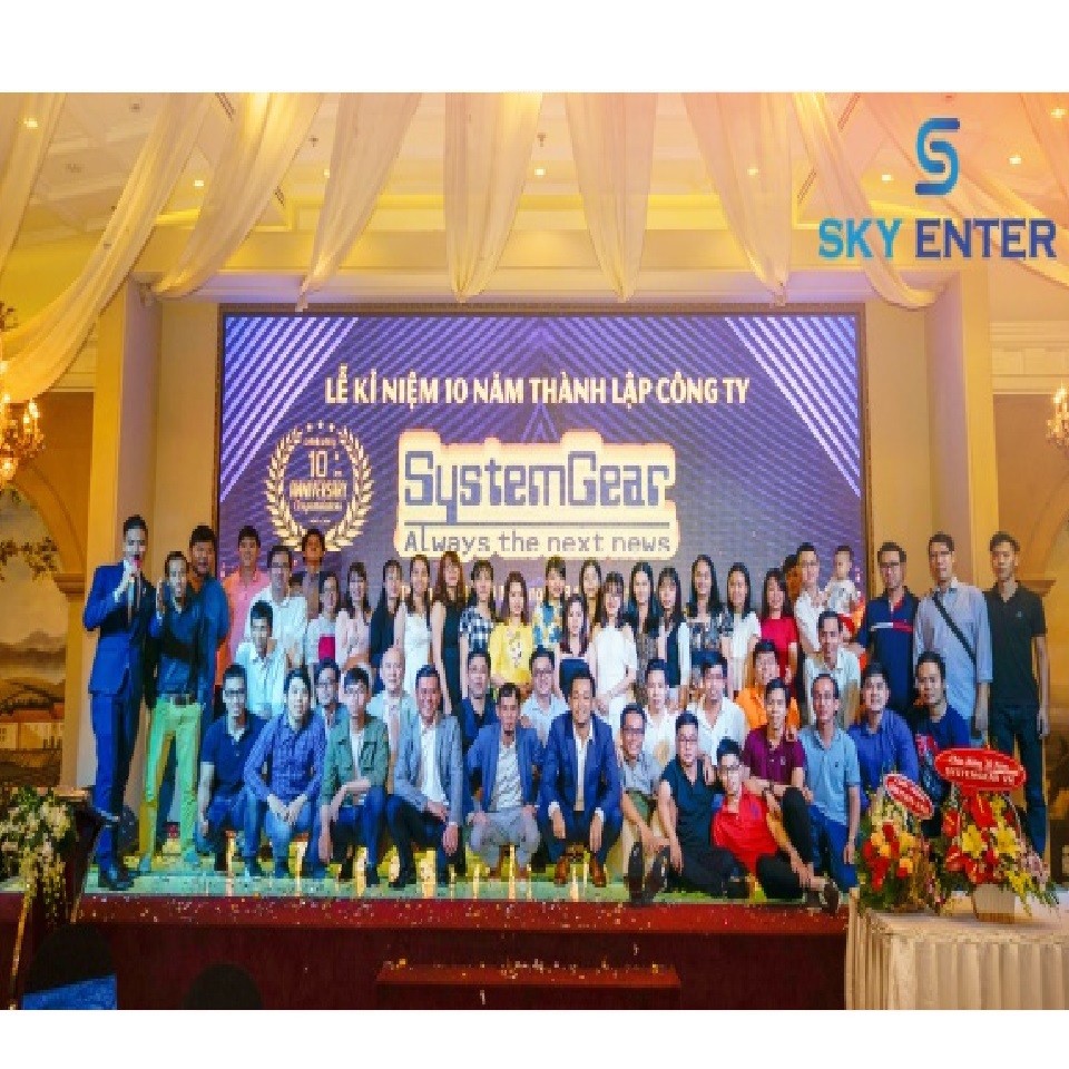 Lễ Kỉ Niệm Thành Lập Công Ty System Gear