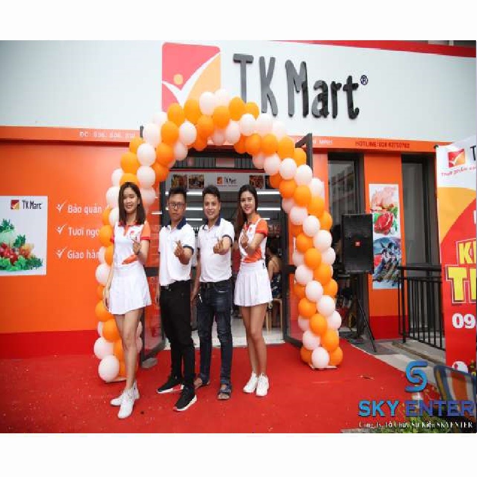 TỔ CHỨC SỰ KIỆN LỄ KHAI TRƯƠNG TK MART