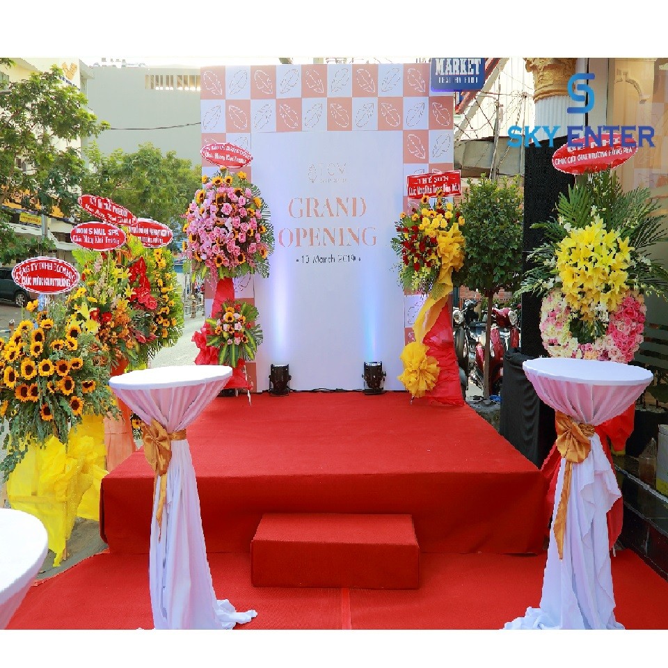 Tổ Chức Lễ Khai Trương TCV Beauty Center