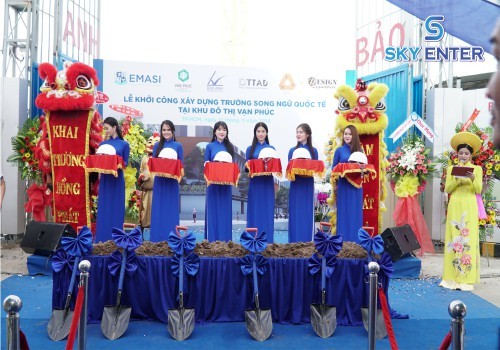 to-chuc-le-khoi-cong-truong-quoc-te-van-phuc, Công ty Cổ phần Emasi Vạn Phúc, tổ chức Lễ Khởi công, tổ chức sự kiện, Tập đoàn Đại Phúc