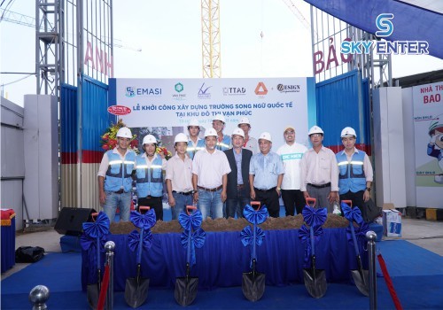 to-chuc-le-khoi-cong-truong-quoc-te-van-phuc, Công ty Cổ phần Emasi Vạn Phúc, tổ chức Lễ Khởi công, tổ chức sự kiện, Tập đoàn Đại Phúc