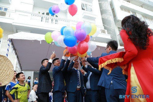 to-chuc-su-kien-khai-truong-bat-dong-san-saigon-center-real