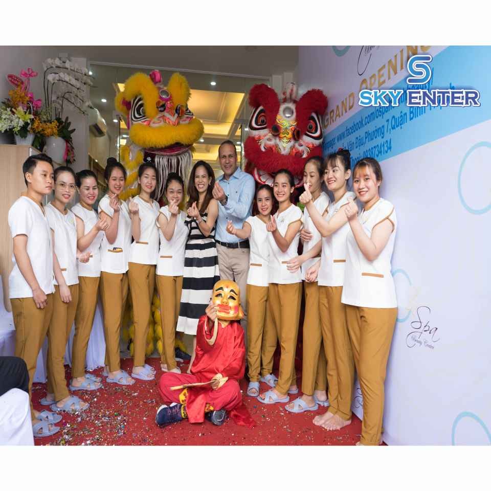 Tổ Chức Sự Kiện Khai Trương OSpa Tại Bình Thạnh