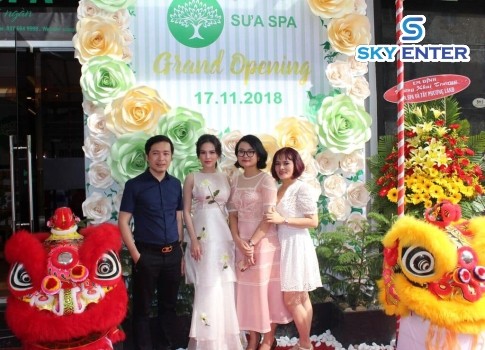 to-chuc-su-kien-khai-truong-spa-sua