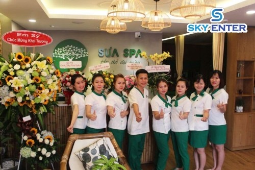 to-chuc-su-kien-khai-truong-spa-sua