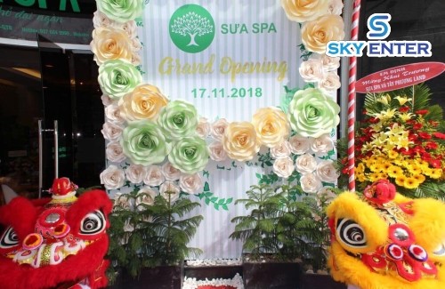 to-chuc-su-kien-khai-truong-spa-sua