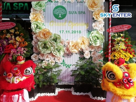 to-chuc-su-kien-khai-truong-spa-sua