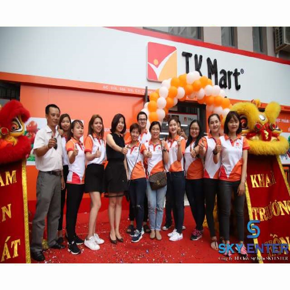 Tổ Chức Sự Kiện Khai Trương Chuỗi Cửa Hàng TK Mart