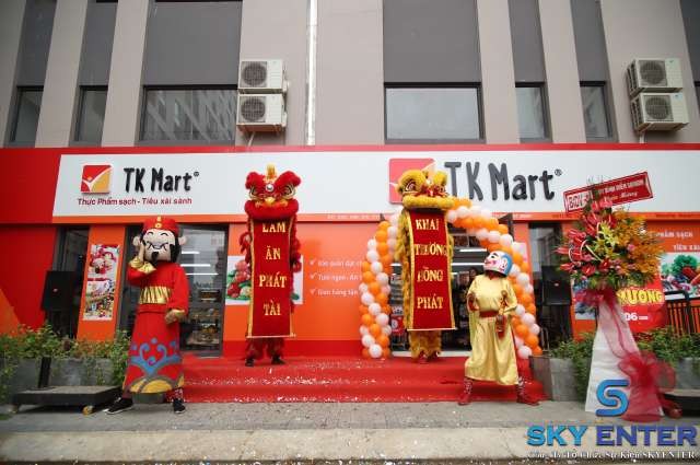 Tổ Chức Sự Kiện Khai Trương Chuỗi Cửa H&agrave;ng TK Mart