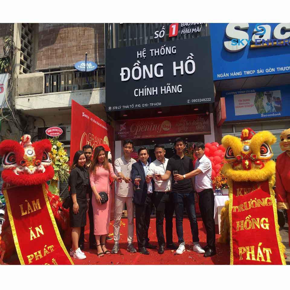 Tổ chức sự kiện khai trương hệ thống đồng hồ Xwatch